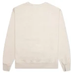 Beige Emotionally Unavailable Flower Crewneck Back