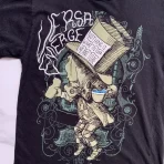 Black EU × Rock Band Vintage Y2K Versa Emerge Tee Front