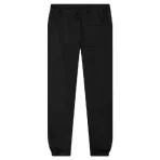 Black Emotionally Unavailable Heart Logo Sweatpants Back