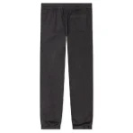 Black Emotionally Unavailable Wordplay Sweatpant Back