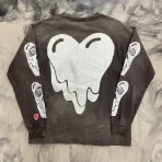 Black Saint Michael x Emotionally Unavailable L/S Shirt Back