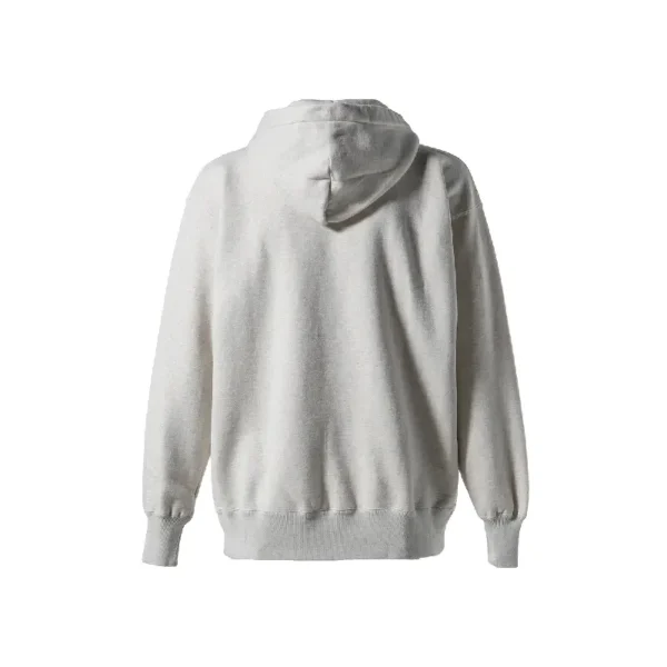 Grey Emotionally Unavailable Yesterday Tears Hoodie Back