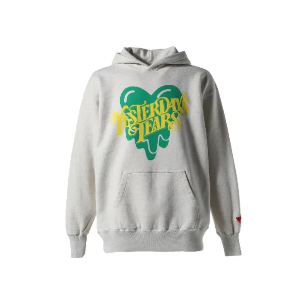 Grey Emotionally Unavailable Yesterday Tears Hoodie