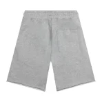 Heather Grey Emotionally Unavailable Heart Logo Sweatshort Back