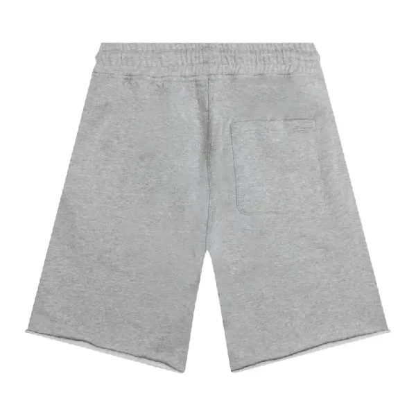 Heather Grey Emotionally Unavailable Heart Logo Sweatshort Back