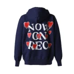 Navy EU × Coin Parking Delivery Now on Rec Zip up Hoodie Back