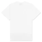 White Emotionally Unavailable Heart Logo Tee