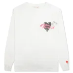 White Emotionally Unavailable Saddest Sound L/S Tee
