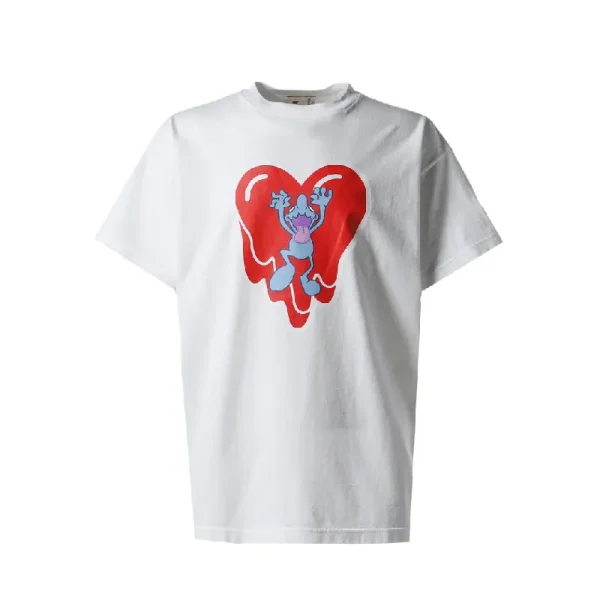 White Emotionally Unavailable × Coin Parking Delivery Logo Ss Tee