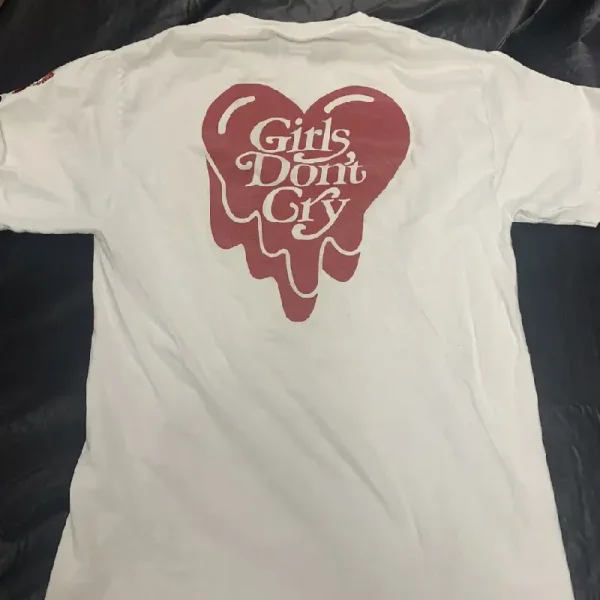 White Girls Don't Cry x Emotionally Unavailable Logo Tee Back