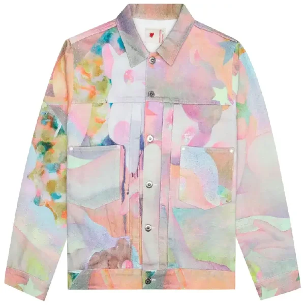 White_Multicolor Emotionally Unavailable x So Youn Lee Stardust Jacket