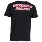 Black Emotionally Available x Off-White T-shirt Back