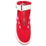 Red Emotionally Unavailable x Nike Air Force 1 High Sneakers Front