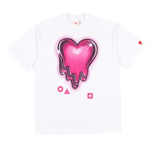 White Emotionally Unavailable x Squid Games Doll T-shirt