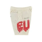 Beige Saint Mxxxxxx x Emotionally Unavailable EU STM Short Side