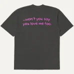 Black Emotionally Unavailable x Barney Top Hat Tee Back