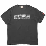 Black Emotionally Unavailable February 14th Tee