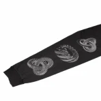 Black Emotionally Unavailable Long Sleeve Hand Tee Sleeve