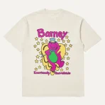 Cream Emotionally Unavailable x Barney Top Hat Tee