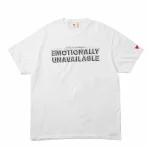 White Emotionally Unavailable February 14th Tee
