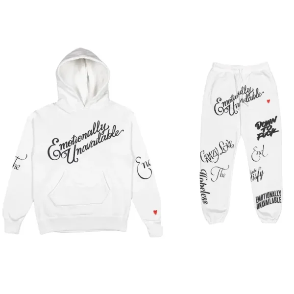 White Emotionally Unavailable Movie Titles Jennie Tracksuit