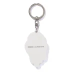 Red Bape x Emotionally Unavailable Baby Milo Rubber Keychain Back