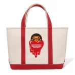 Red Bape x Emotionally Unavailable Baby Milo Tote Bag