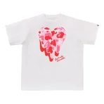 White Bape x Emotionally Unavailable ABC Camo Tee